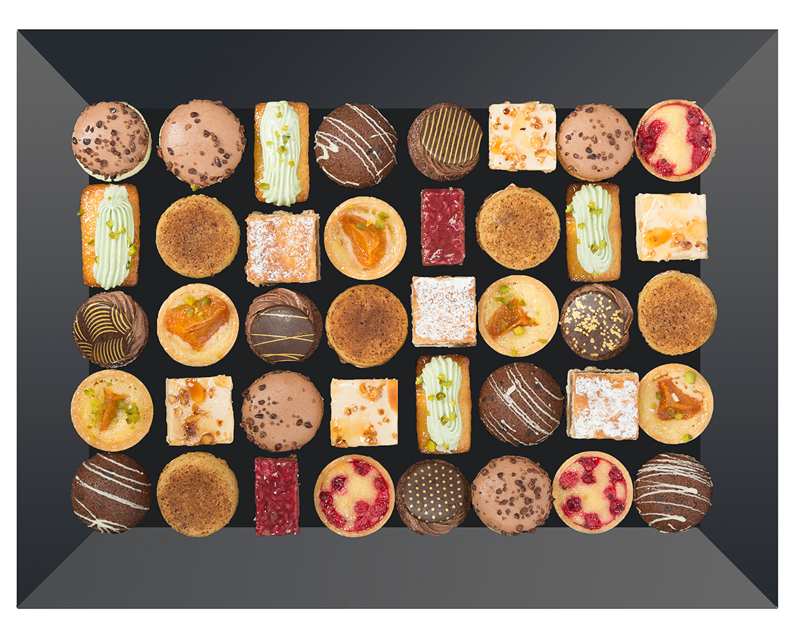 Plateau de mini-pâtisseries