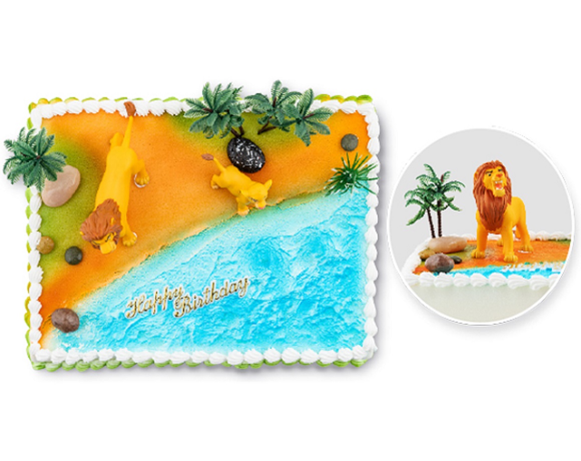  "Le Roi lion" Tourte fourré d’une crème au beurre au choix