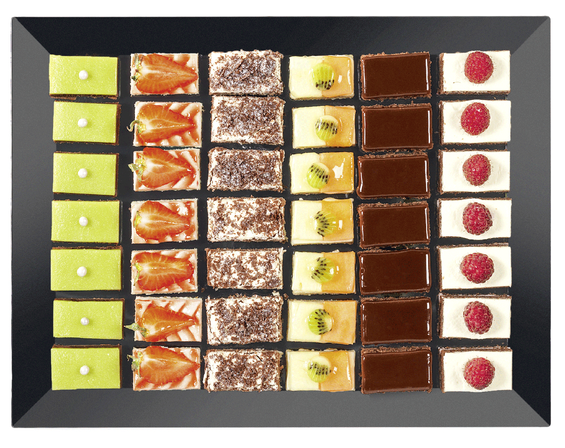 Plateau de mini-tranches