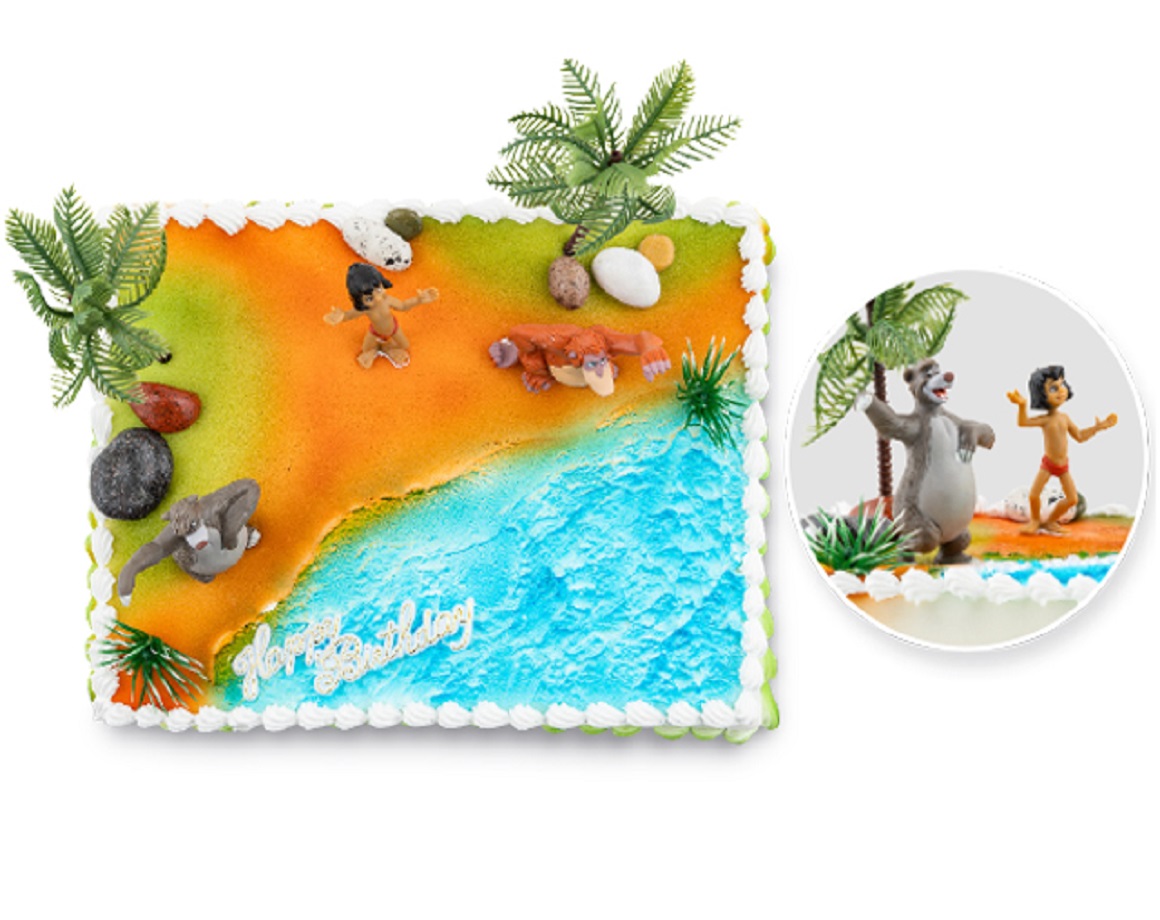 "Le livre de la jungle" Tourte fourré d’une mousse au choix